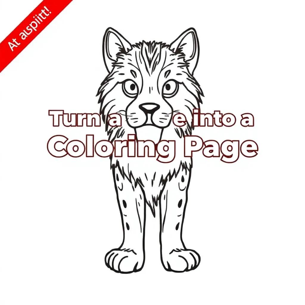 Turn A Picture Into A Coloring Page For Free