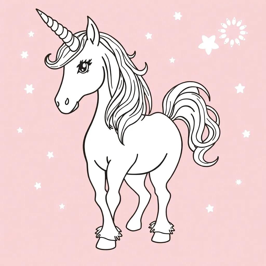 Unicorn Coloring Pages Printable Pdf