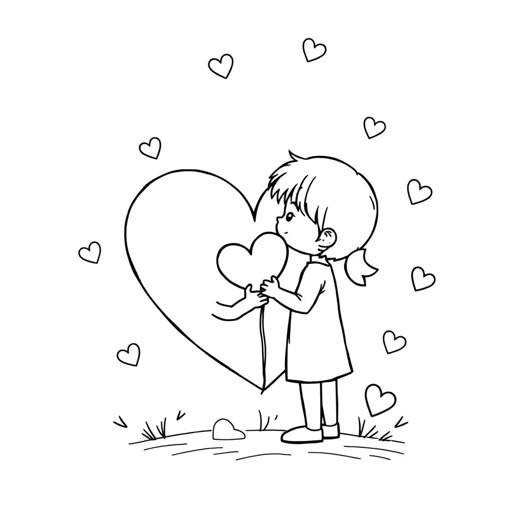 Valentine’s Day Coloring Pages For Preschoolers