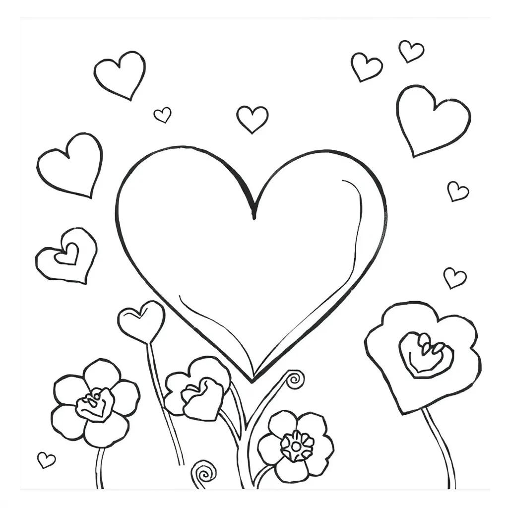 Valentine’s Coloring Pages Printable
