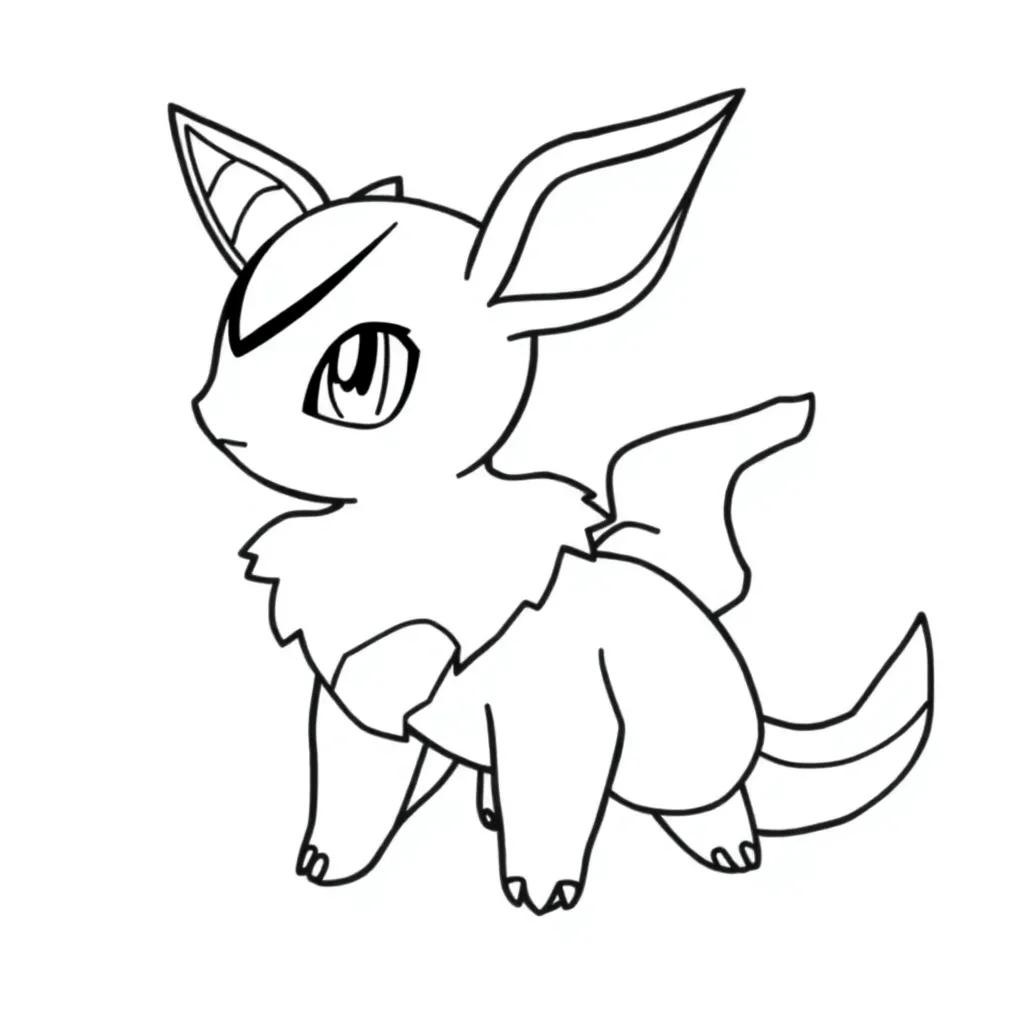 Vaporeon Pokemon Coloring Pages