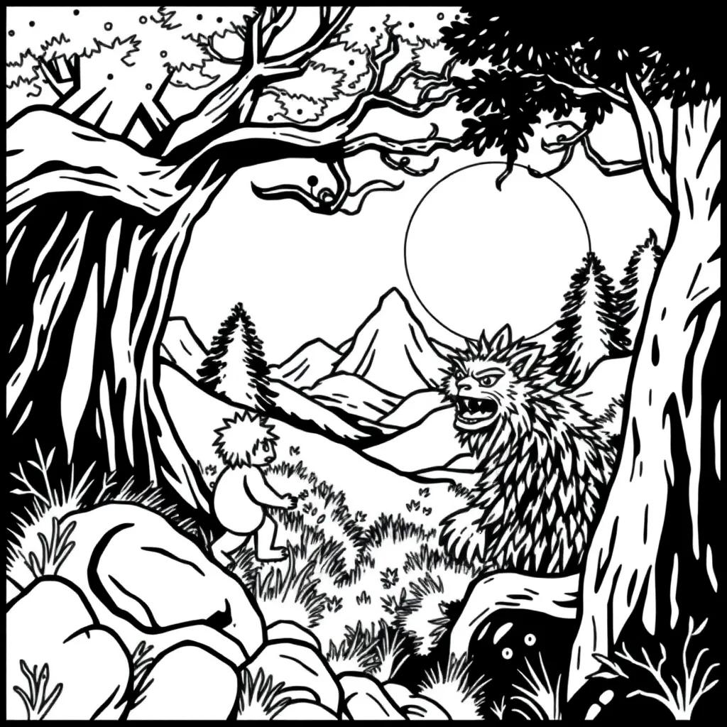 Where The Wild Things Are Coloring Pages