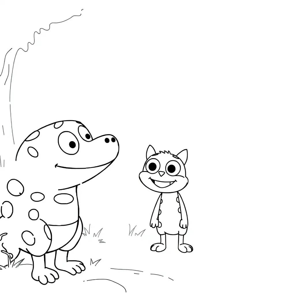 Wild Kratts Coloring Page