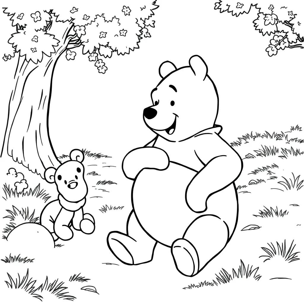 Winnie Pooh Coloring Pages