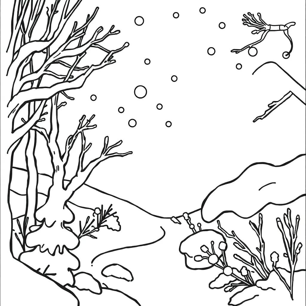 Winter Coloring Pages Free Winter Coloring Pages Free