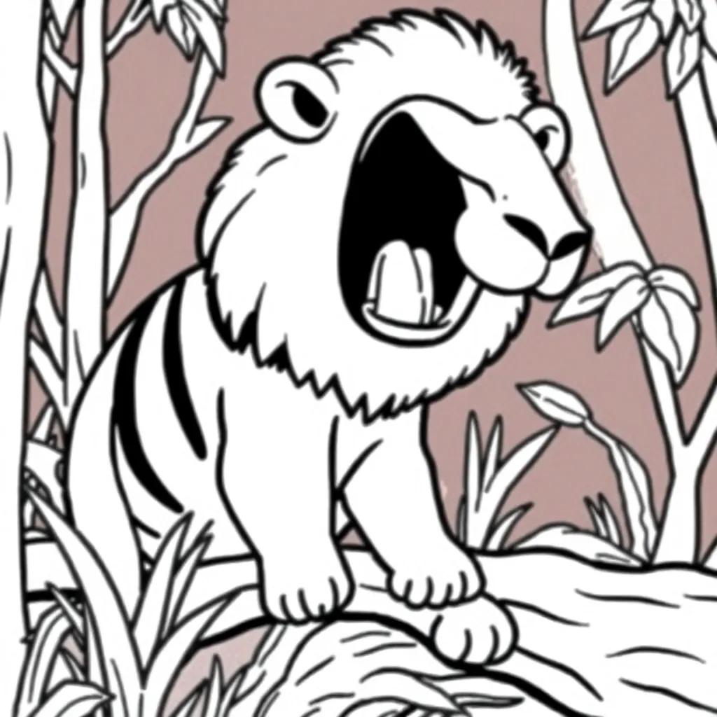 Zoo Animal Coloring Pages Free Printable